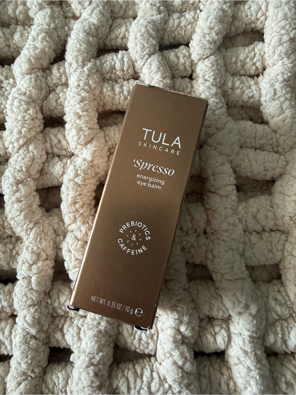 TULA Spresso Energizing Eye Balm — americano